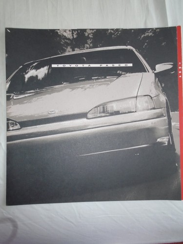 Toyota paseo brochure 1994 usa - paseo,