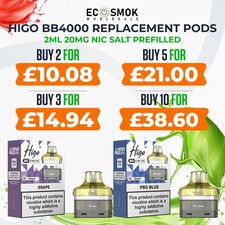 Higo BB4000 Replacement Pods