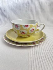 Cath Kidston Discontinued Provence Rose Yellow Trio Set of 3