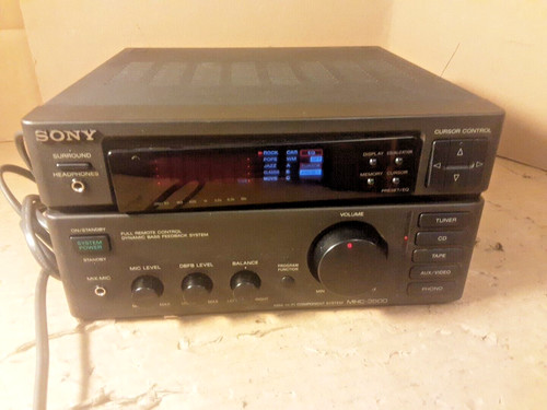 Rare vintage sony mch 3500 - sony, mch-3500