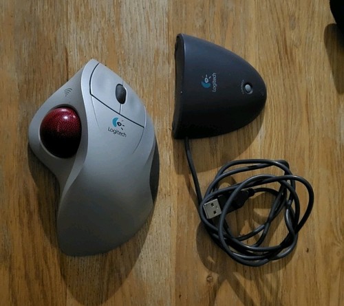 Logitech cordless trackman - logitech,