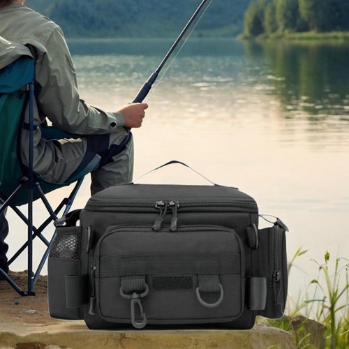 Fishing tackle bag pouch - fishing,
