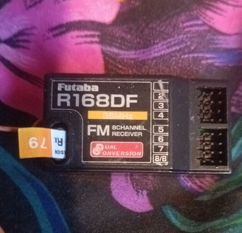 Futaba r168df 35mhz channel - r168df, 8-channel