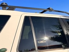 LANDROVER FREELANDER 2 LOCKABLE BLACK CROSS ROOF BARS RACK 80 KG CAPACITY