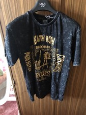 crooks and castles x death row la crooks t shirt M