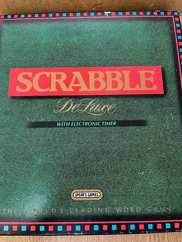 Spears scrabble deluxe game - scrabble,