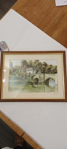 River teme ludford bridge - river, &