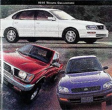 1996 Toyota Sales Catalog