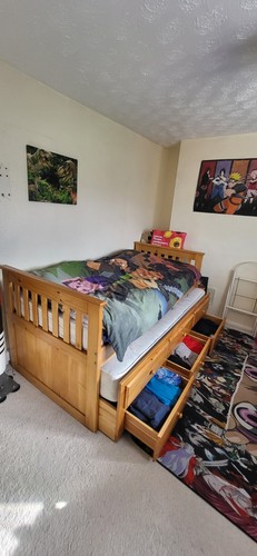 Captains bed frame - bed,