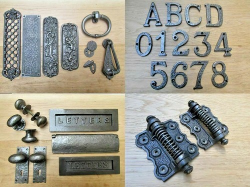 Rustic cast iron door - rustic,
