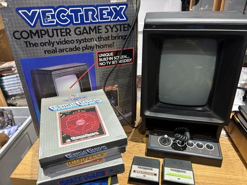 Vectrex console repair boxes - vectrex,