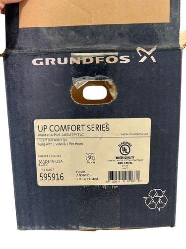 Grundfos up15 10su7p tlc - grundfos, up15-10su7p/tlc