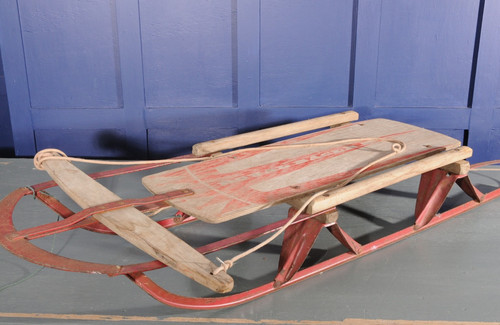 Wooden royal racer sled - wooden,