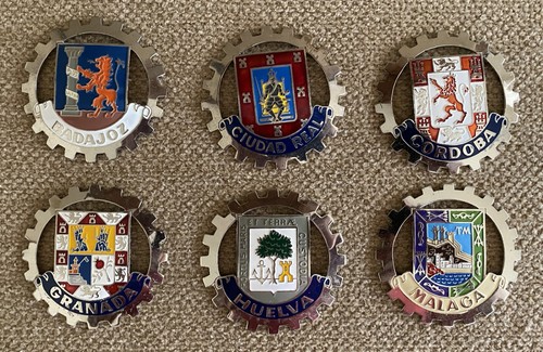 Six vintage spanish auto - spanish,