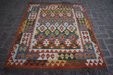 5 x 6'5 Handmade afghan tribal