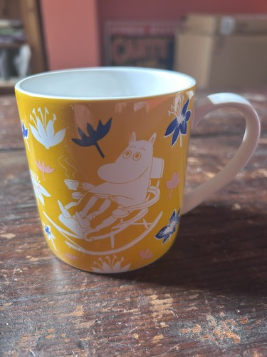 Yellow moomin character - yellow, mug