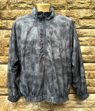 J4 - Mens Vintage 1980's David Sax Grey Mix Bomber Style Coat Jacket UK L