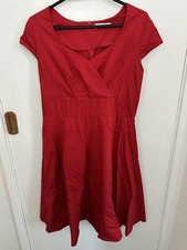 Red Fit & Flare Size 16 50’s