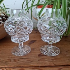 Tyrone crystal candle holders - crystal,