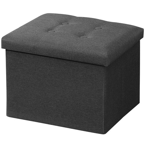 Storage ottoman folding foot - ottoman,