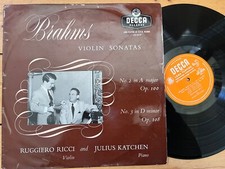 LXT 5270 Brahms Violin Sonatas