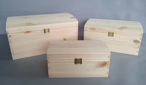 Wooden chest trunk storage - wooden,