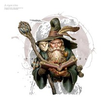 1/10 resin bust figure model Fantasy Magician Bust unassembled unpainted