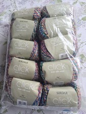 10 x 50g Balls Sirdar Click DK