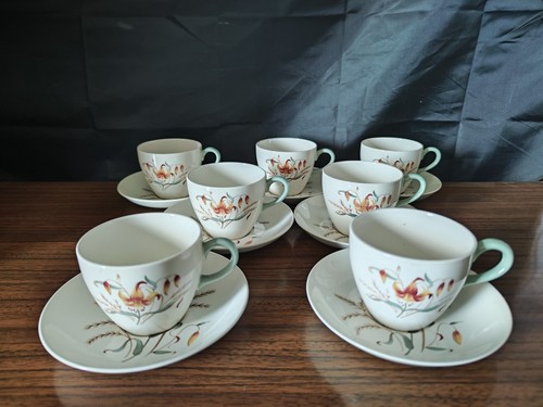Wedgwood tiger lily teacup and - tiger,