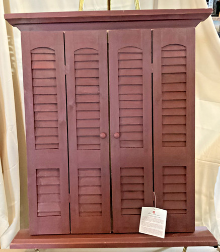 Window shutter mirror from - window,