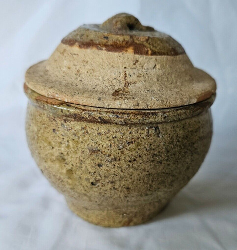 Lovely old studio pottery - , jar