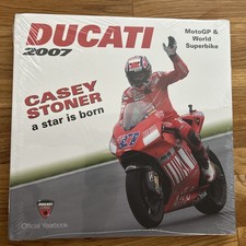 Ducati 2007 Official Yearbook Casey Stoner World Champion Big Pictures Sealed