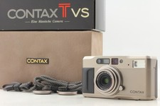 [MINT in Box] Contax TVS Point & Shoot 35mm Film Camera w/ Hood From JAPAN