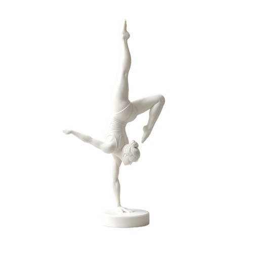 Ballerina girl figurine poised - girl,