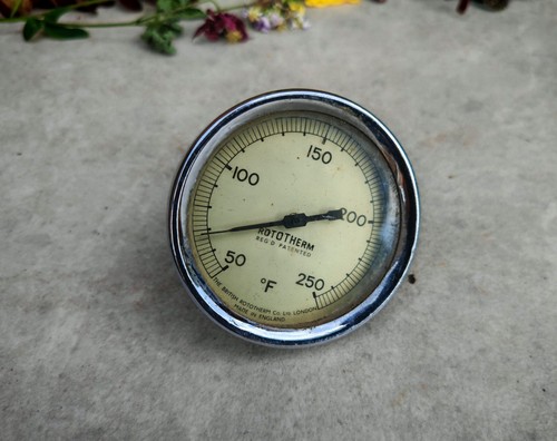 Vintage british rototherm dial - rototherm,