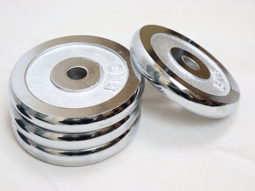 4x5kg chrome finished - 4x5kg,