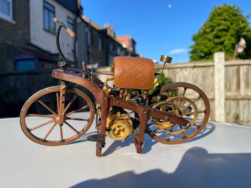 Franklin mint 1885 daimler - franklin, 1:8