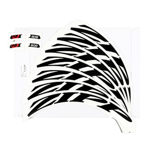Zipp spare wheel decal kit - decal, 808