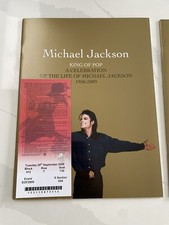 Michael Jackson - This Is It Limited hologram concert Tickets and Programmes x1