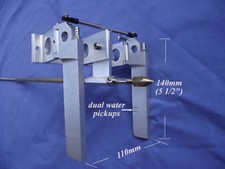 1Set CNC  Dual Rudder with