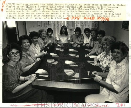 1987 press photo members - press,