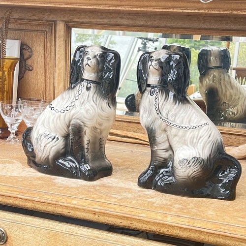 Pair antique staffordshire - antique,