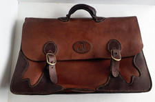 VINTAGE LEATHER SUITCASE WITH