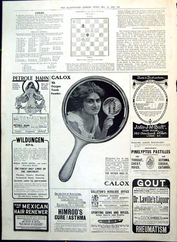 Old calox tooth - old, powder