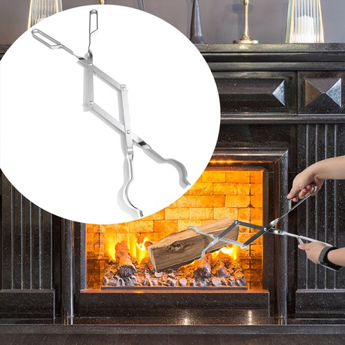 Fire tongs long heavy - fire,