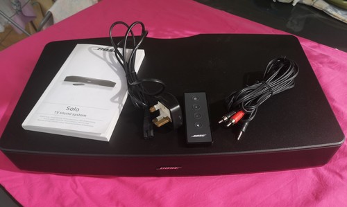 Bose solo sound system - tv,