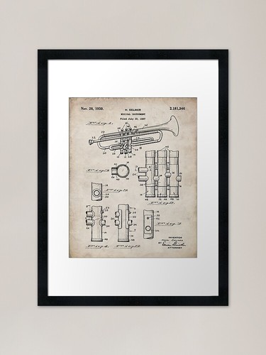 Selmer trumpet patent - trumpet,