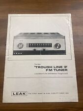 Leak Trough line 3 Fm Tuner For Amplifier  Information Leaflet 2 Page - T67