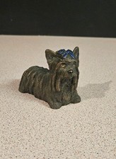 Small Cast Bronze Dog, By