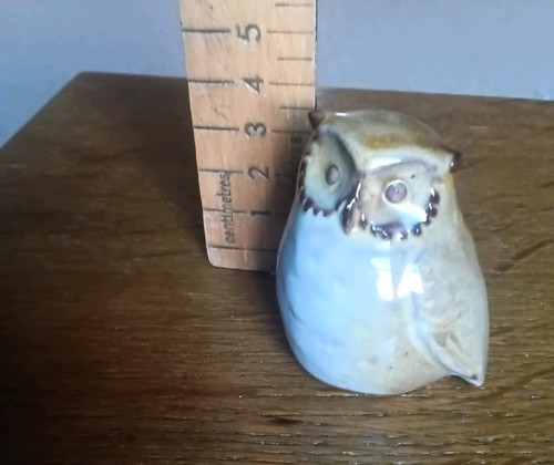 Small studio pottery owl - small,